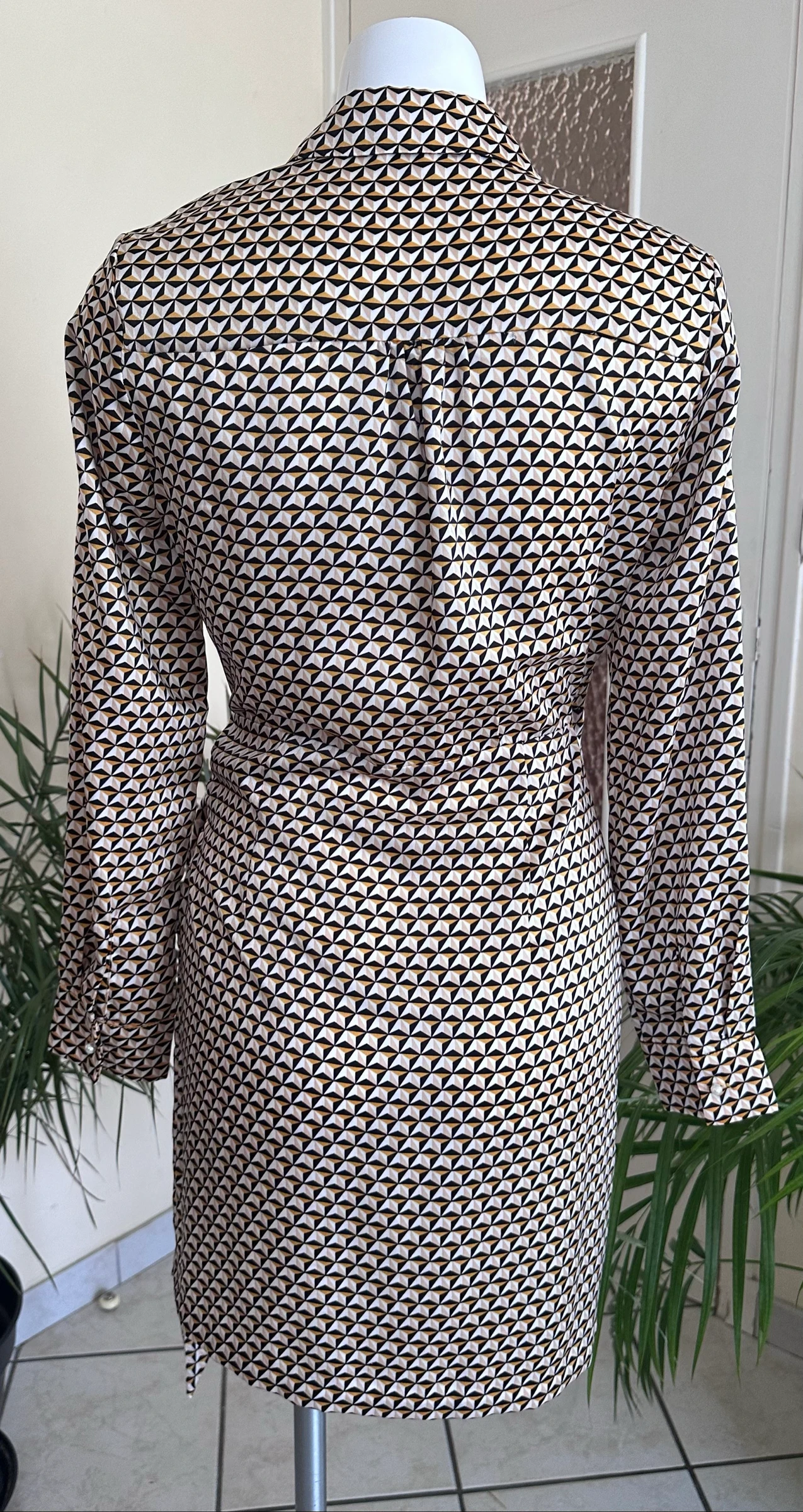 Vestido cache-cœur estampado NOVO Grain de Malice – Tamanho 36 – photo 9